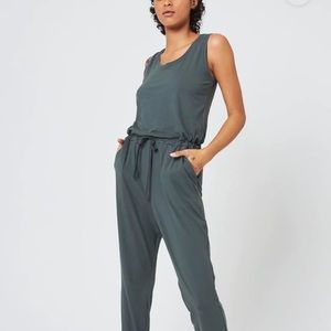 Brand new Grey Jumpsuit-Size 1X